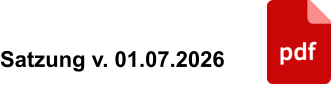 Satzung v. 01.07.2026