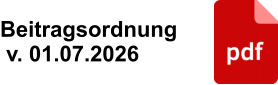 Beitragsordnung  v. 01.07.2026